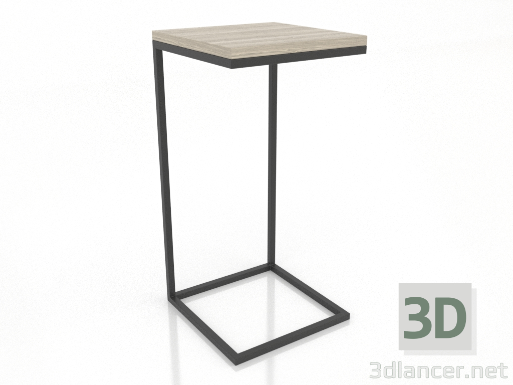 3d model Side table (lightened oak) - preview