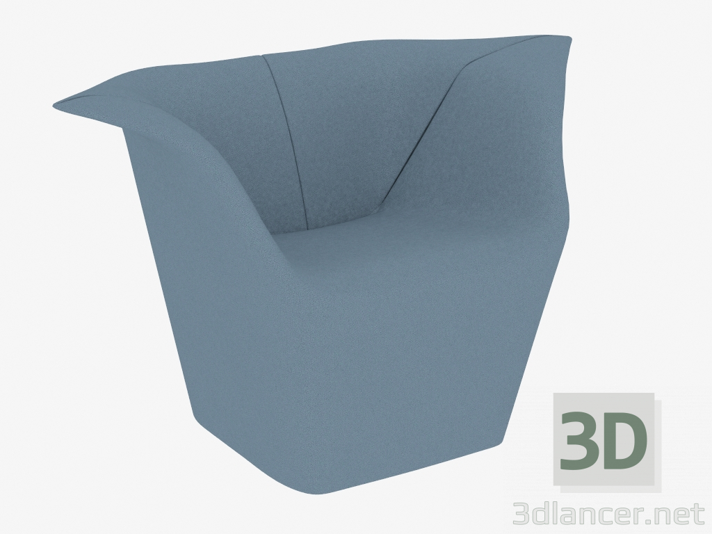 3d model Armchair Garment - preview