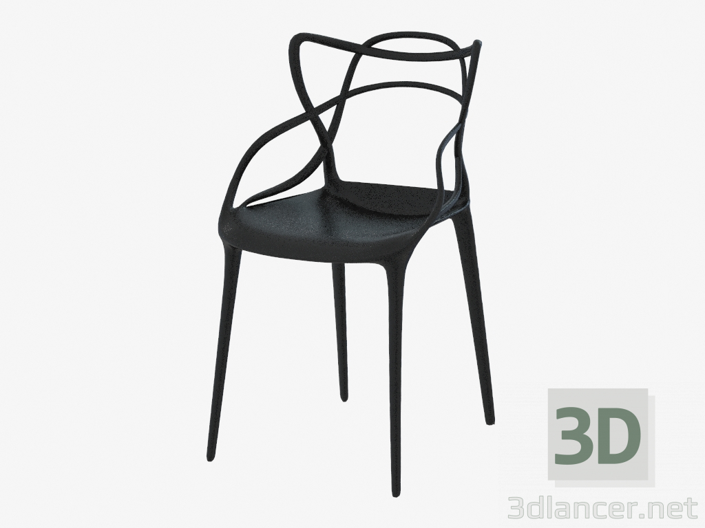 3d model silla Masters - vista previa