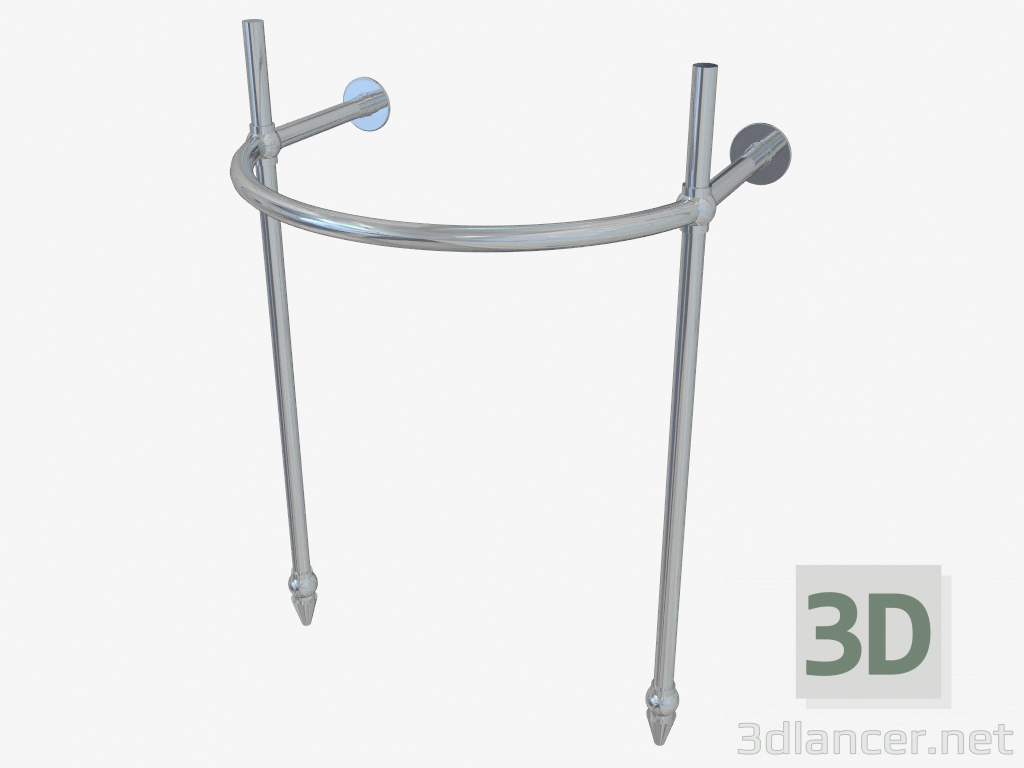 modello 3D Supporto per lavabo (2931-3) - anteprima