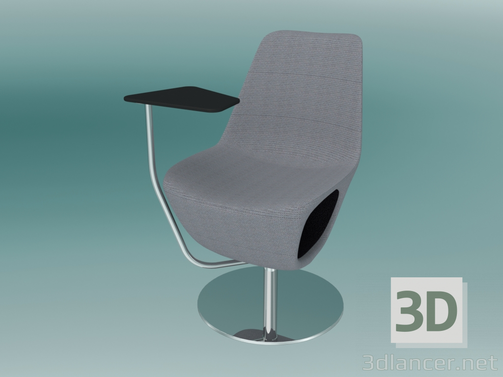 3d model Silla giratoria (10R + B) - vista previa