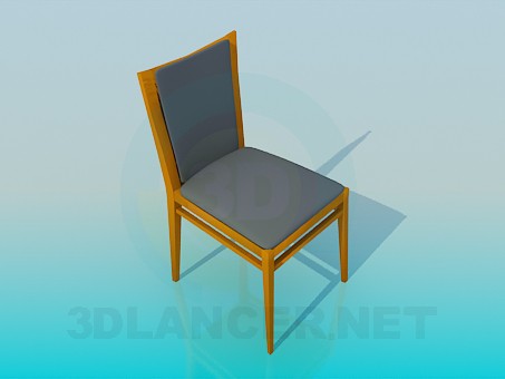 3d model Silla suave - vista previa