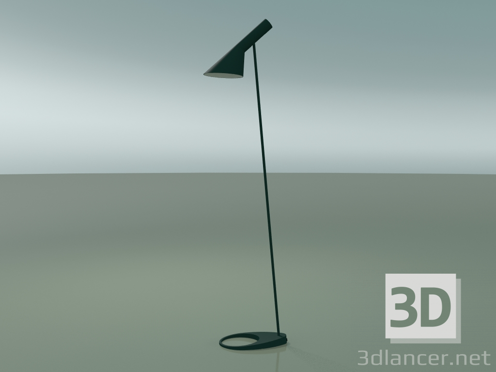 3d model Floor lamp AJ FLOOR (20W E27, DARK GREEN) - preview