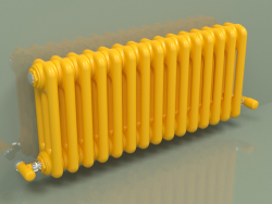 Radiateur TESI 3 (H 300 15EL, jaune melon - RAL 1028)