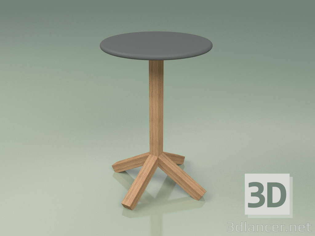 3D Modell Beistelltisch 067 (HPL Grau) - Vorschau