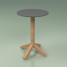 Modelo 3d Mesa lateral 067 (HPL cinza) - preview