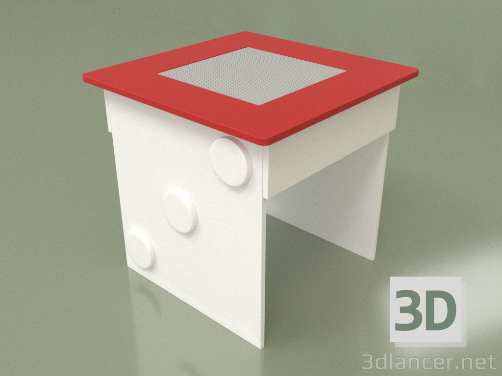 Modelo 3d Mesa de jogo com playground (Chili) - preview