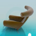 3d model Sillón - vista previa