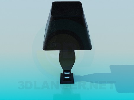 modèle 3D Lampe de table - preview