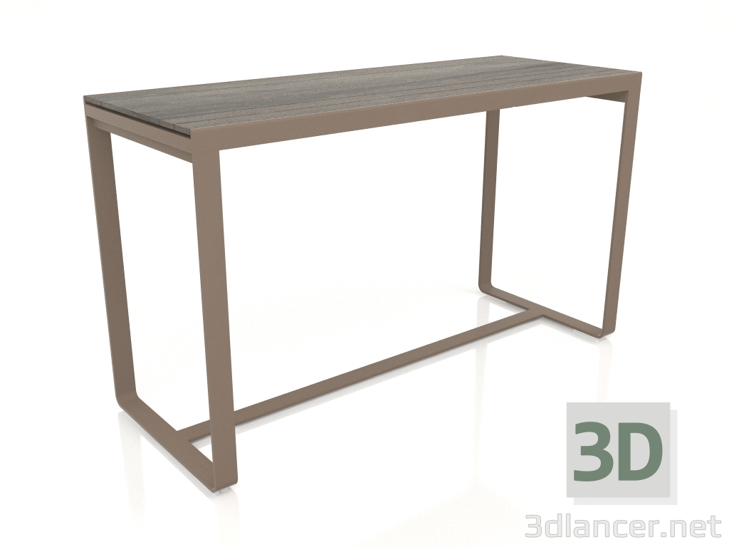 modello 3D Tavolo bar 180 (DEKTON Radio, Bronzo) - anteprima