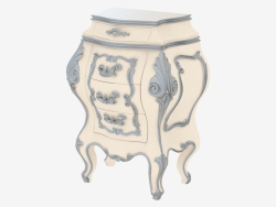 Carved bedside table (art. 14210)