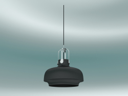 Luminária pendente Copenhagen (SC7, Ø35cm H 40cm, preto mate)