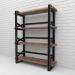 modello 3D di Scaffalature stile LOFT comprare - rendering