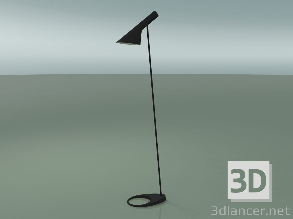 Modelo 3d Luminária de pé AJ FLOOR (20W E27, BLACK V2) - preview