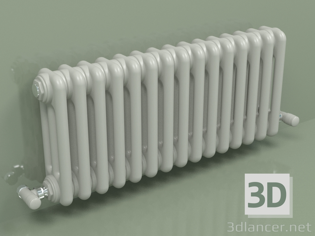 modèle 3D Radiateur TESI 3 (H 300 15EL, gris Manhattan) - preview