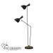 modèle 3D Lampadaire Inodesign La Antilla Noir 44.225 - preview