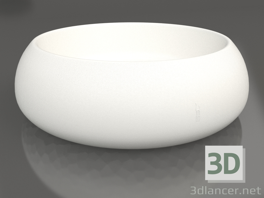 modello 3D Vaso per piante 4 (Grigio agata) - anteprima