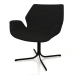 3d model Sillón Nikki All (Negro) - vista previa