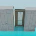 3d model Gabinetes en un conjunto - vista previa