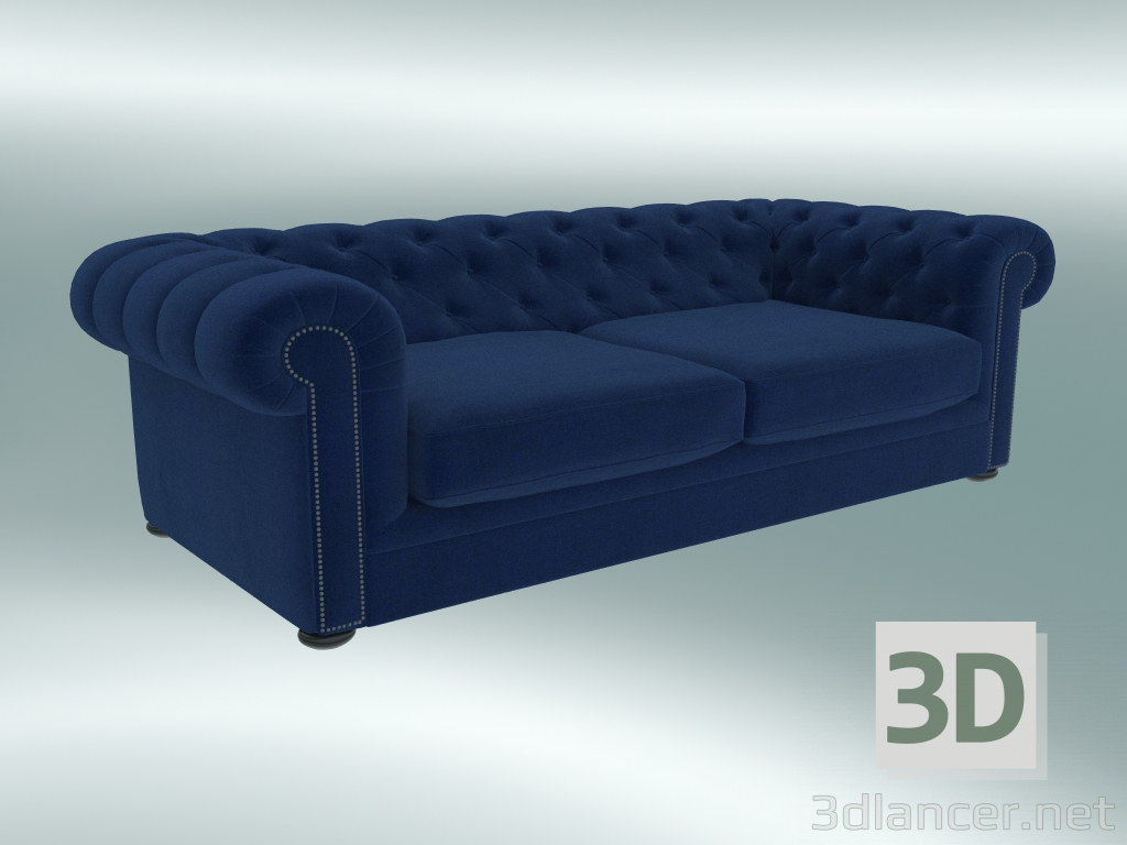 modèle 3D Canapé Rochester - preview