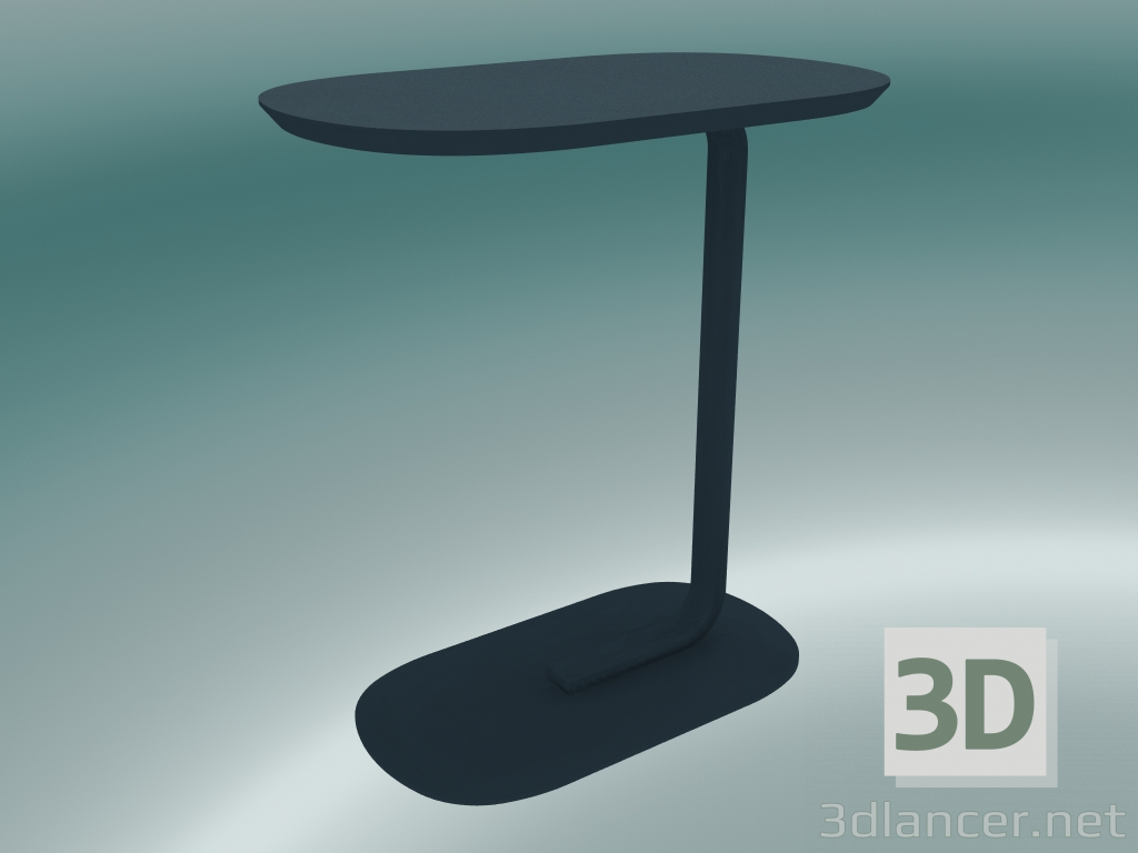 modèle 3D Table d'appoint Relate (bleu-gris) - preview