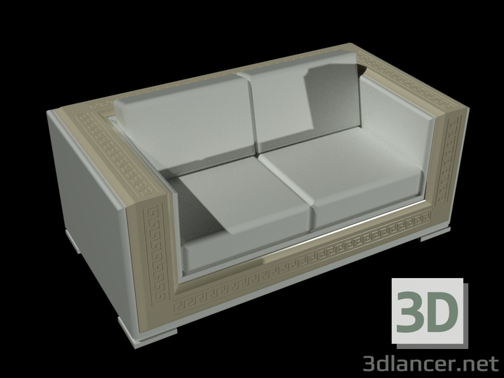 3d model Sofá DIARS - vista previa