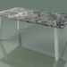 3d model Outdoor dining table InOut (134, White Lacquered Aluminum, MAT-GP) - preview