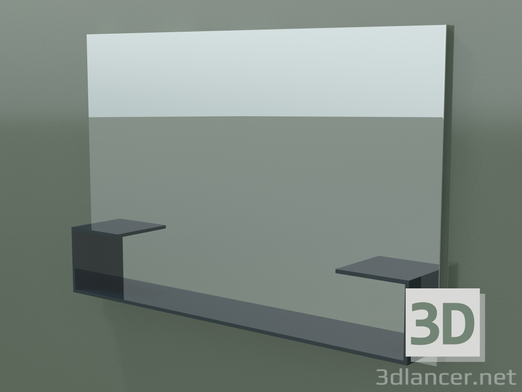 3d model Espejo Moode (8AMF10001, Grigio V40, L 120 cm) - vista previa