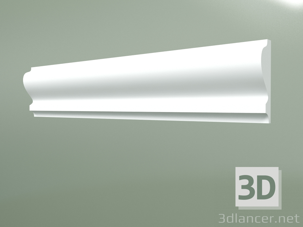 3d model Gypsum molding MT258 - preview