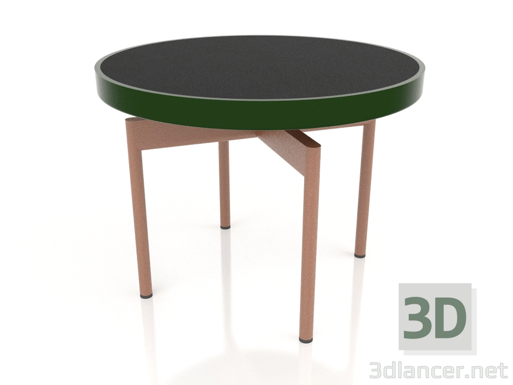 3d модель Стол журнальный круглый Ø60 (Bottle green, DEKTON Domoos) – превью