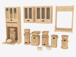 Mills for kitchens and accessories