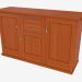 3d model Buffet de tres secciones (9712-42) - vista previa