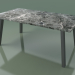 3d model Outdoor dining table InOut (134, Gray Lacquered Aluminum, MAT-GP) - preview