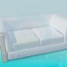 3D Modell Sofa - Vorschau