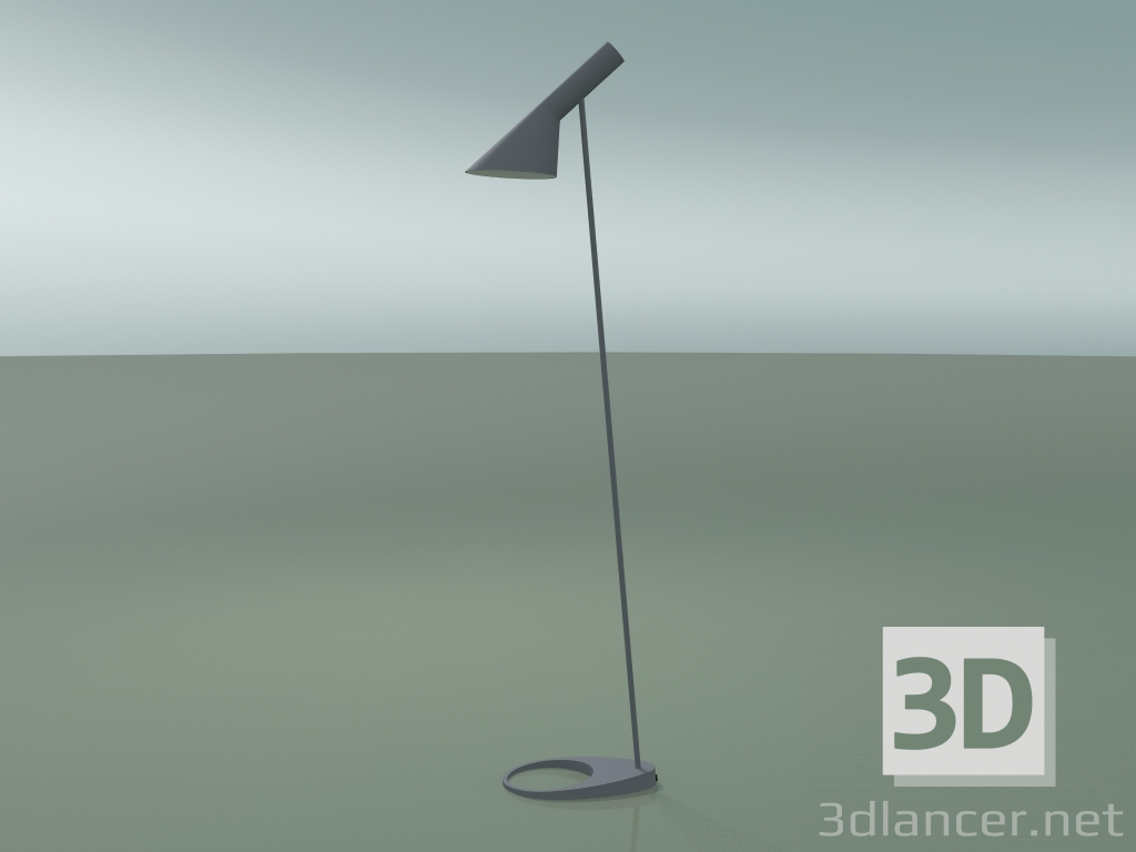 Modelo 3d Luminária de pé AJ FLOOR (20W E27, LIGHT GREY) - preview