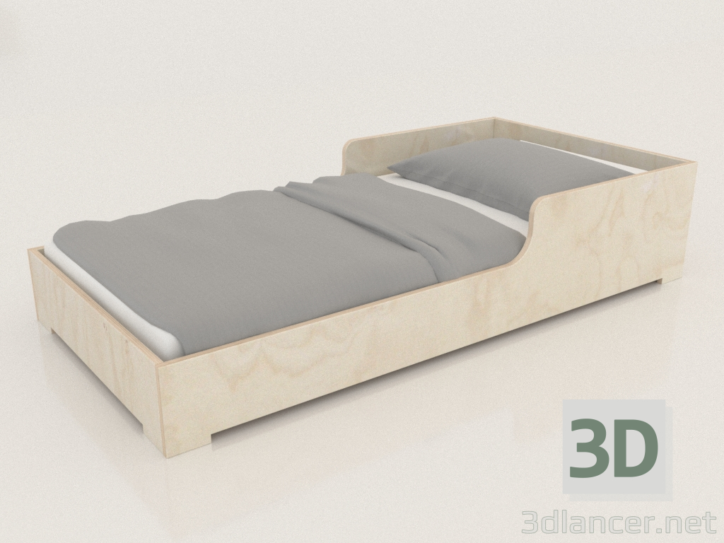 Modelo 3d Cama MODO Q (BNDQAA) - preview