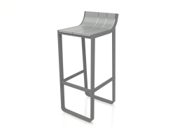 Tabouret à dossier bas (Anthracite)