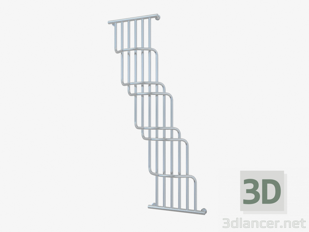 3d model The radiator Nega (1700x1000) - preview