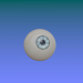 Modelo 3d globo ocular - preview