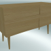 modello 3D Sideboard Small Reflect (Rovere) - anteprima