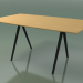 Modelo 3d Mesa em forma de sabão 5418 (H 74 - 90x160 cm, pés 180 °, carvalho natural folheado L22, V44) - preview