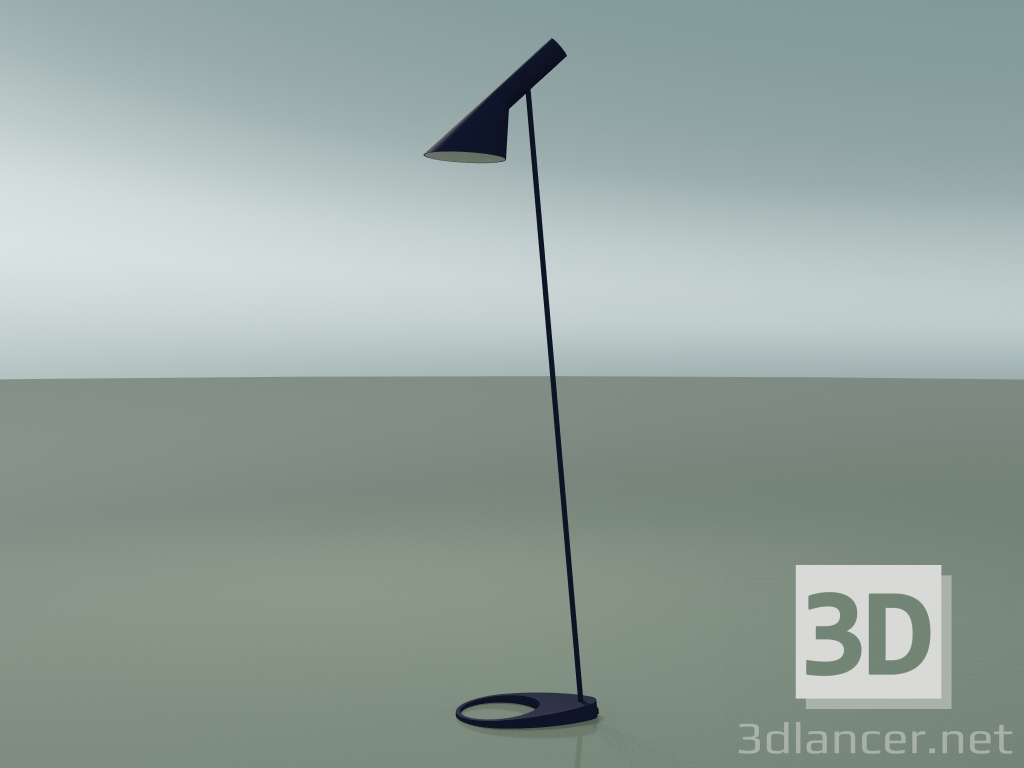 Modelo 3d Luminária de pé AJ FLOOR (20W E27, MIDNIGHT BLUE) - preview