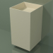 3d model Lavabo de pared (03UN26302, Bone C39, L 48, P 50, H 85 cm) - vista previa