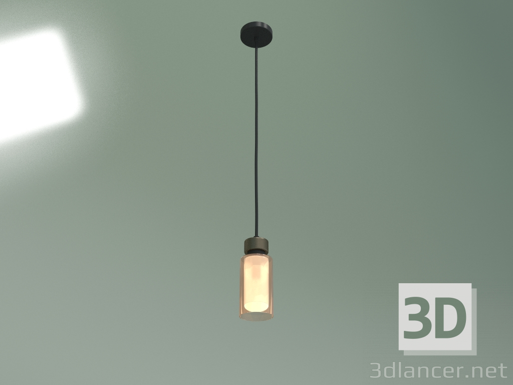 Modelo 3d Candeeiro suspenso Amado 50115-1 (preto) - preview