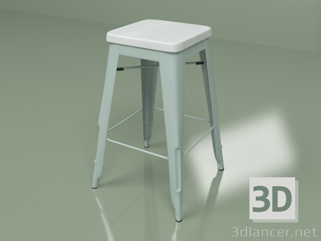 3D modeli Yarı bar sandalyesi Marais Color 1 - önizleme