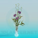 modèle 3D Fleurs dans un vase - preview