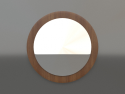 Miroir ZL 25 (D=495, bois brun clair)