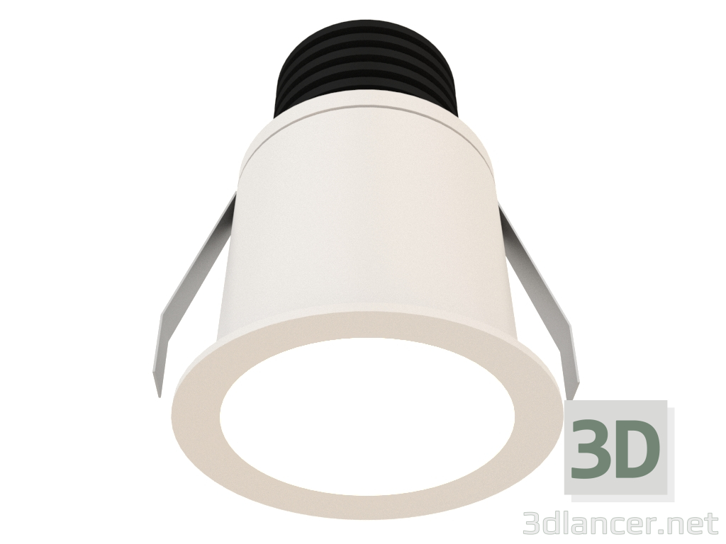 modèle 3D Luminaire encastré (6859) - preview