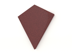 3D duvar paneli KITE (bordo)