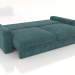 3D Modell Sofa PALERMO gerade (ausgeklappt, Polstervariante 2) - Vorschau